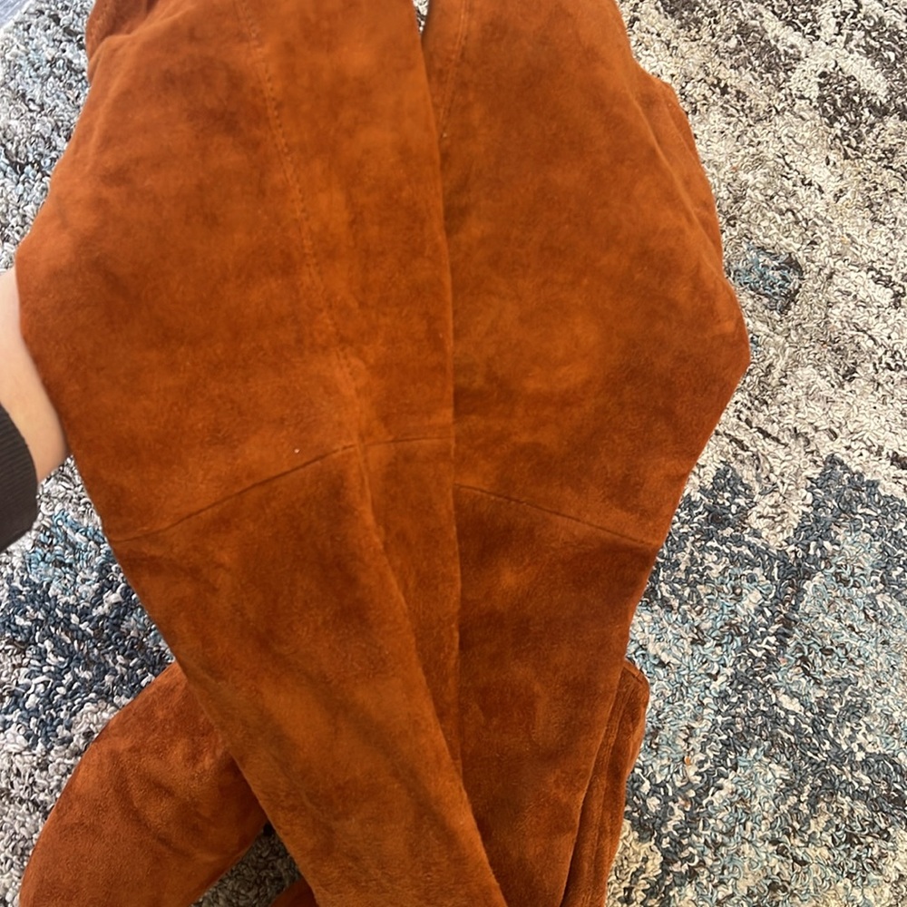 Maje Suede Over the Knee Sock Boot - Picture 10 of 12
